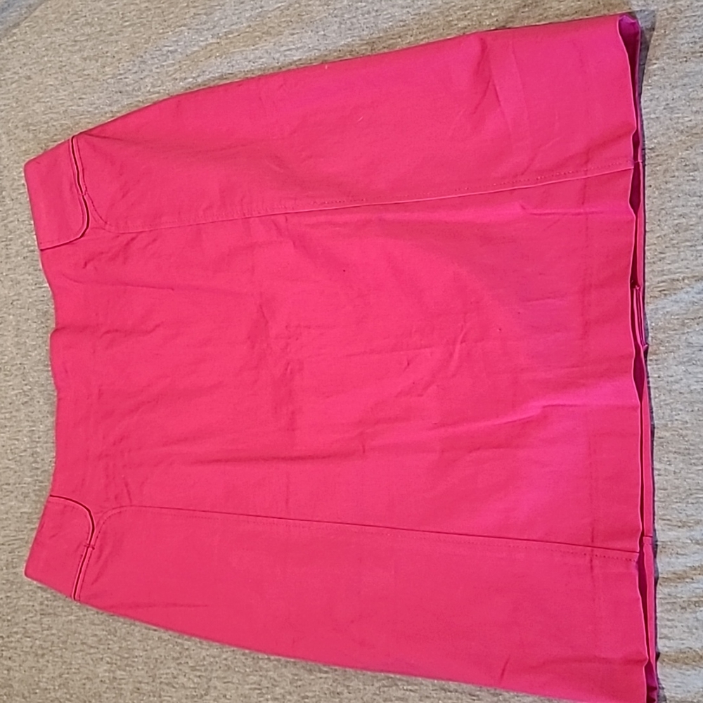 💕 NEVER WORN New York & Company hot pink/fuschia skirt women's sz 4